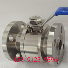 Forged flanged ball valve - 2pc stainless steel 